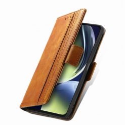 Peněženkové pouzdro CaseNeo světlehnědé – OnePlus Nord CE 3 Lite 5G | Levné Kryty | Levné Kryty | Levné Kryty