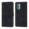 Peněženkové pouzdro Embossing Pattern Square hnědé – Nokia G22 | Levné Kryty | Levné Kryty | Levné Kryty
