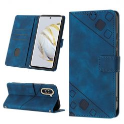 Alternative view of PePeněženkové pouzdro Embossing Pattern Square modré – Huawei Nova 10
