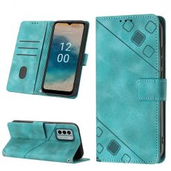 Alternative view of Peněženkové pouzdro Embossing Pattern Square zelené – Nokia G22