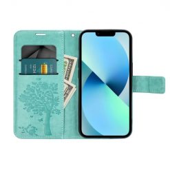 Peněženkové pouzdro Mezzo tree zelené – Samsung Galaxy A54 5G | Levné Kryty | Levné Kryty | Levné Kryty