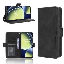Peněženkové pouzdro Slots case černé – OnePlus Nord CE 3 Lite 5G | Levné Kryty | Levné Kryty | Levné Kryty