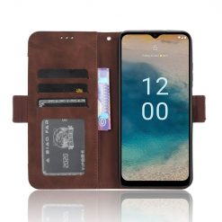 Alternative view of Peněženkové pouzdro Slots case hnědé – Nokia G22