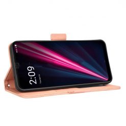 Peněženkové pouzdro Slots case růžové – T Phone Pro / T Phone Pro (2023) | Levné Kryty | Levné Kryty | Levné Kryty