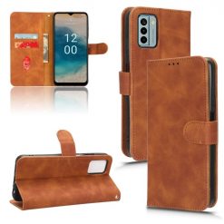 Peněženkové pouzdro Solid hnědé – Nokia G22 | Levné Kryty | Levné Kryty | Levné Kryty