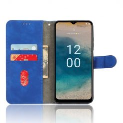 Peněženkové pouzdro Solid modré – Nokia G22 | Levné Kryty | Levné Kryty | Levné Kryty