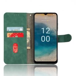 Peněženkové pouzdro Solid zelené – Nokia G22 | Levné Kryty | Levné Kryty | Levné Kryty