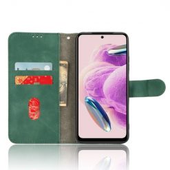 Peněženkové pouzdro Solid zelené – Xiaomi Redmi Note 12S | Levné Kryty | Levné Kryty | Levné Kryty