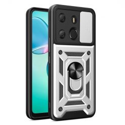 Odolný kryt CamCover Armor stříbrný – Tecno Spark Go 2023
