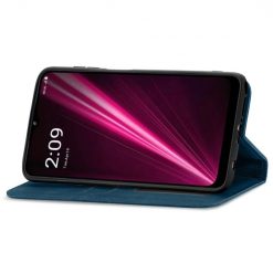 Peněženkové pouzdro Business case modré – T Phone Pro / T Phone Pro (2023) | Levné Kryty | Levné Kryty | Levné Kryty