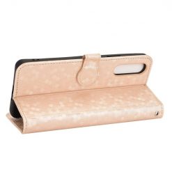 Peněženkové pouzdro Honeycomb Dot Texture Case zlaté – Sony Xperia 10 V | Levné Kryty | Levné Kryty | Levné Kryty
