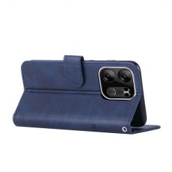 Alternative view of Peněženkové pouzdro Quilted case modré – Tecno Spark Go 2023
