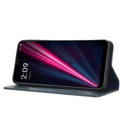 Peněženkové pouzdro Retro Leather modré – T Phone Pro / T Phone Pro (2023) | Levné Kryty | Levné Kryty | Levné Kryty