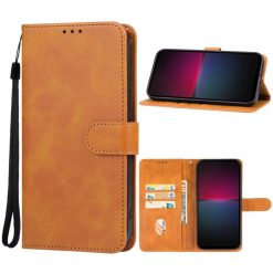 Peněženkové pouzdro Splendid case hnědé – Sony Xperia 10 V | Levné Kryty | Levné Kryty | Levné Kryty
