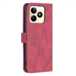 Alternative view of Knížkové pouzdro Rhombus červené – Realme C53