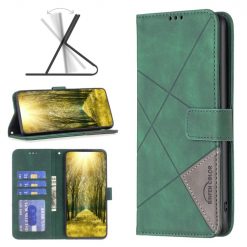 Knížkové pouzdro Rhombus zelené – Realme C53 | Levné Kryty | Levné Kryty | Levné Kryty
