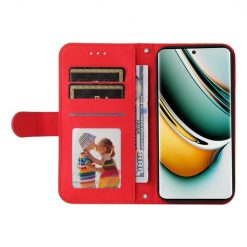 Knížkové pouzdro Skin Feel case červené – Realme 11 Pro / 11 Pro+ | Levné Kryty | Levné Kryty | Levné Kryty