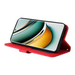 Knížkové pouzdro Skin Feel case červené – Realme 11 Pro / 11 Pro+ | Levné Kryty | Levné Kryty | Levné Kryty