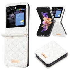 Kryt Diamond Skin case bílý – Samsung Galaxy Z Flip 5 | Levné Kryty | Levné Kryty | Levné Kryty