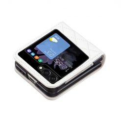 Kryt Diamond Skin case bílý – Samsung Galaxy Z Flip 5 | Levné Kryty | Levné Kryty | Levné Kryty