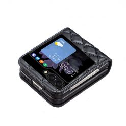 Kryt Lattice Skin case černý – Samsung Galaxy Z Flip 5 | Levné Kryty | Levné Kryty | Levné Kryty