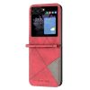 Kryt Rhombus modrý – Samsung Galaxy Z Flip 5 | Levné Kryty | Levné Kryty | Levné Kryty