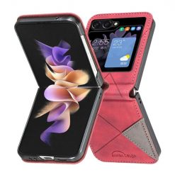 Alternative view of Kryt Rhombus červený – Samsung Galaxy Z Flip 5