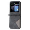 Kryt Rhombus šedý – Samsung Galaxy Z Flip 5 | Levné Kryty | Levné Kryty | Levné Kryty