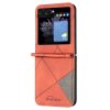 Kryt Rhombus šedý – Samsung Galaxy Z Flip 5 | Levné Kryty | Levné Kryty | Levné Kryty