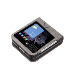 Kryt Rhombus šedý – Samsung Galaxy Z Flip 5 | Levné Kryty | Levné Kryty | Levné Kryty