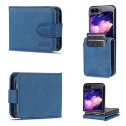 Peněženkové pouzdro AZNS Dream modré – Samsung Galaxy Z Flip 5 | Levné Kryty | Levné Kryty | Levné Kryty