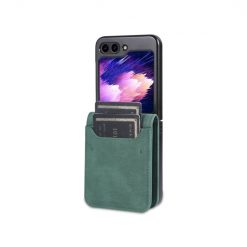 Peněženkové pouzdro AZNS Dream zelené – Samsung Galaxy Z Flip 5 | Levné Kryty | Levné Kryty | Levné Kryty