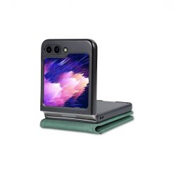 Peněženkové pouzdro AZNS Dream zelené – Samsung Galaxy Z Flip 5 | Levné Kryty | Levné Kryty | Levné Kryty
