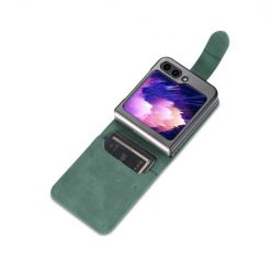 Peněženkové pouzdro AZNS Dream zelené – Samsung Galaxy Z Flip 5 | Levné Kryty | Levné Kryty | Levné Kryty
