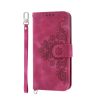 Peněženkové pouzdro Embossing Pattern Flowery Mandala hnědé – Oppo Reno10 Pro 5G (Reno 10 Pro 5G) | Levné Kryty | Levné Kryty | Levné Kryty