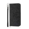 Peněženkové pouzdro Embossing Pattern Flowery Mandala hnědé – Oppo Reno10 Pro 5G (Reno 10 Pro 5G) | Levné Kryty | Levné Kryty | Levné Kryty