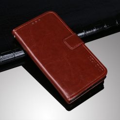 Peněženkové pouzdro Idewei Grand case hnědé – Doogee S97 Pro | Levné Kryty | Levné Kryty | Levné Kryty