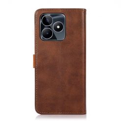 Alternative view of Peněženkové pouzdro Khazneh Dual-color case hnědé – Realme C53