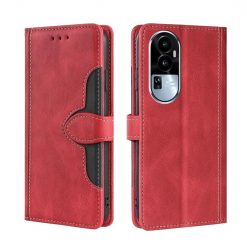Peněženkové pouzdro Ornate case červené – Oppo Reno10 5G (Reno 10 5G) | Levné Kryty | Levné Kryty | Levné Kryty