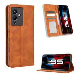 Peněženkové pouzdro Retro Leather hnědé – Infinix Note 12 Pro 5G | Levné Kryty | Levné Kryty | Levné Kryty