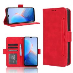 Peněženkové pouzdro Slots case červené – Infinix Smart 7 HD | Levné Kryty | Levné Kryty | Levné Kryty