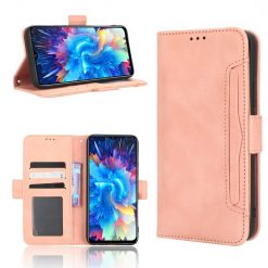 Peněženkové pouzdro Slots case růžové – Infinix Hot 20 5G | Levné Kryty | Levné Kryty | Levné Kryty