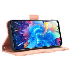 Peněženkové pouzdro Slots case růžové – Infinix Hot 20 5G | Levné Kryty | Levné Kryty | Levné Kryty