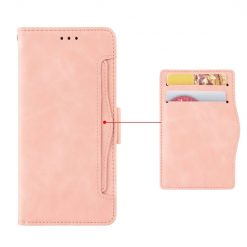 Peněženkové pouzdro Slots case růžové – Infinix Smart 7 HD | Levné Kryty | Levné Kryty | Levné Kryty