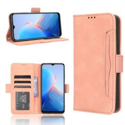 Peněženkové pouzdro Slots case růžové – Infinix Smart 7 HD | Levné Kryty | Levné Kryty | Levné Kryty