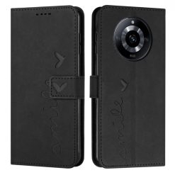 Peněženkové pouzdro Smile case černé – Realme 11 Pro / 11 Pro+ | Levné Kryty | Levné Kryty | Levné Kryty