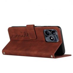 Alternative view of Peněženkové pouzdro Smile case hnědé – Realme C53
