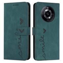 Peněženkové pouzdro Smile case zelené – Realme 11 Pro / 11 Pro+ | Levné Kryty | Levné Kryty | Levné Kryty