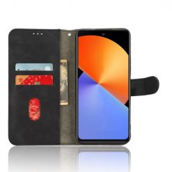 Peněženkové pouzdro Solid černé – Infinix Note 30 | Levné Kryty | Levné Kryty | Levné Kryty