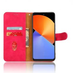 Peněženkové pouzdro Solid růžové – Infinix Note 30 | Levné Kryty | Levné Kryty | Levné Kryty